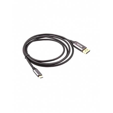 Кабель VCOM USB 3.1 Type-Cm --&gt; DP(m) 4K@60Hz, 1.8m , Aluminium Shell, (CU422MC-1.8M) - фото 1