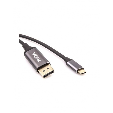 Кабель VCOM USB 3.1 Type-Cm --&gt; DP(m) 4K@60Hz, 1.8m , Aluminium Shell, (CU422MC-1.8M) - фото 2