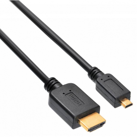 Кабель аудио-видео Buro HDMI 1.4 HDMI (m)/Micro HDMI (m) 5м. черный (MICROHDMI-5M) - фото 4