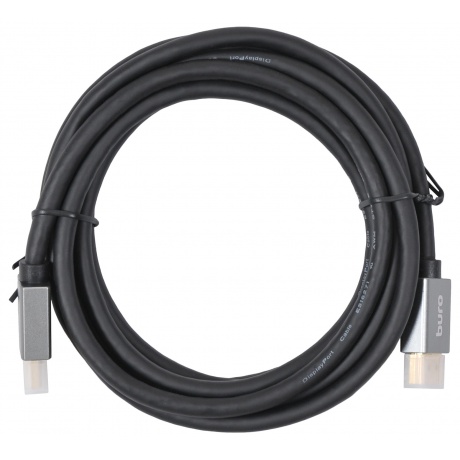 Кабель аудио-видео Buro DisplayPort (m)/DisplayPort (m) 3м. Позолоченные контакты черный (BHP-DPP-1.4-3G) - фото 2