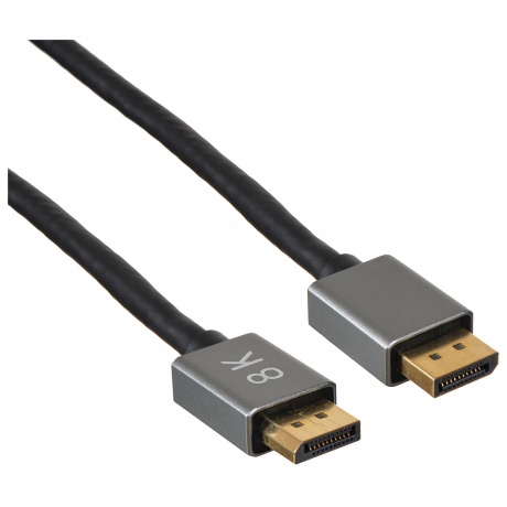 Кабель аудио-видео Buro DisplayPort (m)/DisplayPort (m) 3м. Позолоченные контакты черный (BHP-DPP-1.4-3G) - фото 3