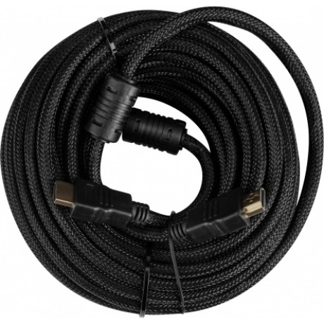 Кабель аудио-видео Buro HDMI (m)/HDMI (m) 10м. феррит.кольца Поз...