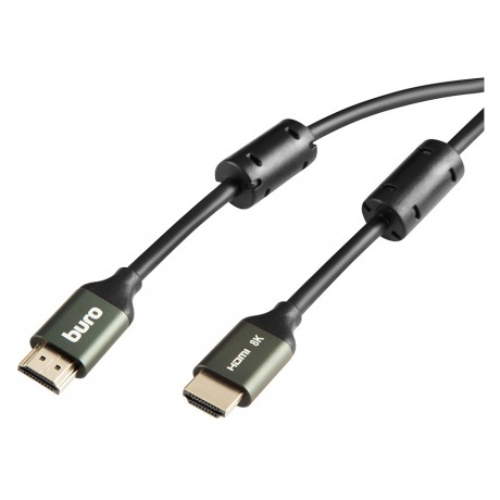 

Кабель аудио-видео Buro HDMI (m)/HDMI (m) 3м. феррит.кольца Позолоченные контакты черный (BHP-HDMI-2.1-3G)