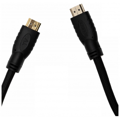 Кабель аудио-видео Cactus CS-HDMI.2-10 HDMI (m)/HDMI (m) 10м. Позолоченные контакты черный - фото 7