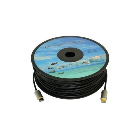 

Кабель аудио-видео Fiber Optic HDMI (m)/HDMI (m) 25м. Позолоченные контакты черный