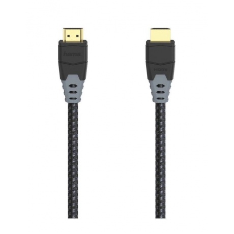 

Кабель аудио-видео Hama H-205445 HDMI (m)/HDMI (m) 1.5м. Позолоченные контакты черный (уп.:1шт) (00205445)