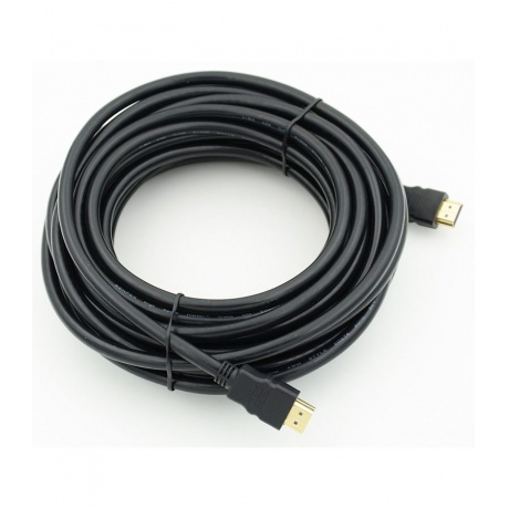 Кабель аудио-видео HDMI (m)/HDMI (m) 20м. черный - фото 1