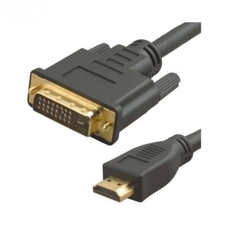 

Кабель аудио-видео Lazco WH-141 HDMI (m)/DVI-D(m) 15м. Позолоченные контакты черный (WH-141(15M))