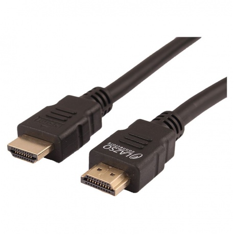 Кабель аудио-видео LAZSO WH-111 HDMI (m)/HDMI (m) 1м. Позолоченные контакты черный (WH-111(1M)) - фото 4