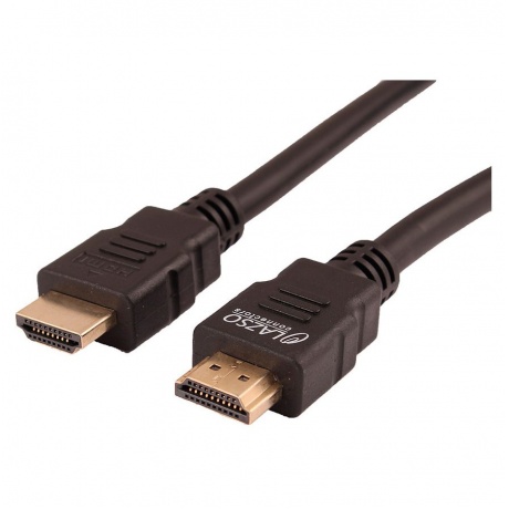 Кабель аудио-видео LAZSO WH-111 HDMI (m)/HDMI (m) 3м. Позолоченные контакты черный (WH-111(3M)) - фото 4