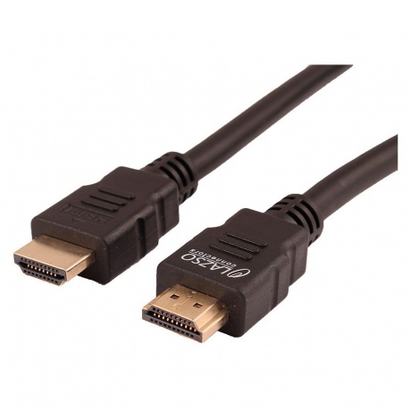 Кабель аудио-видео LAZSO WH-111 HDMI (m)/HDMI (m) 5м. Позолоченные контакты черный (WH-111(5M)) - фото 4
