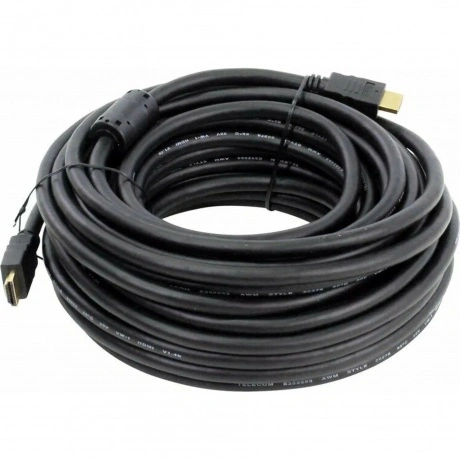 Кабель аудио-видео Ningbo HDMI (m)/HDMI (m) 15м. черный