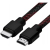 Кабель 4PH 1.5m HDMI 2.0, BICOLOR черно-красный нейлон (4PH-R900...