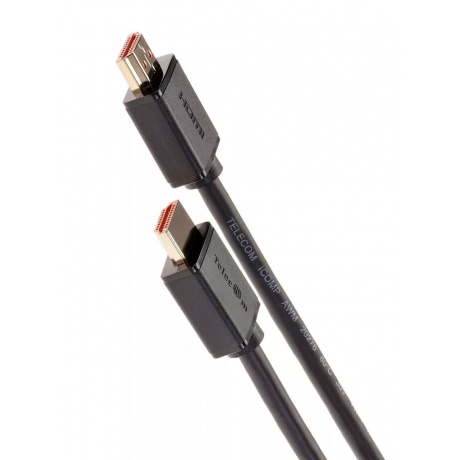 Кабель Telecom HDMI-19M - HDMI-19M ver 2.0+3D, 1m (TCG215-1M) - фото 5