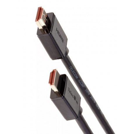 Кабель Telecom HDMI-19M - HDMI-19M ver 2.0+3D, 1m (TCG215-1M) - фото 6