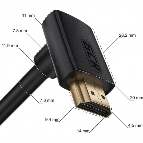 Кабель GreenConnect 2.0m HDMI 2.0 (GCR-52310) - фото 3