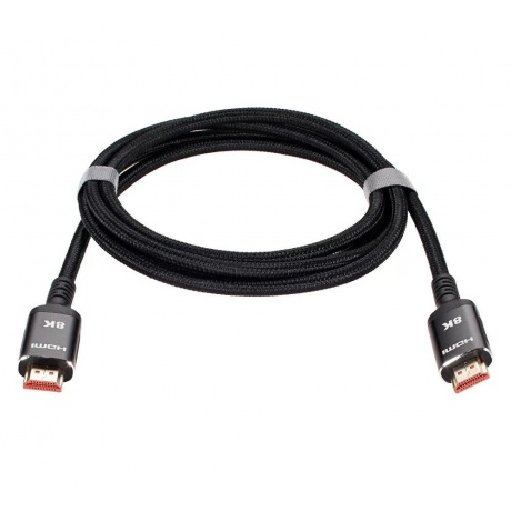 Кабель Aopen HDMI 19M/M,ver. 2.1, 1.5m (ACG859B-1.5) - фото 6