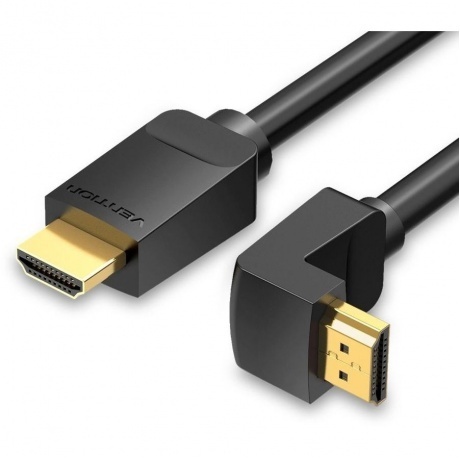 

Кабель Vention HDMI High speed v2.0 19M/19M угол 270 - 2м (AAQBH)