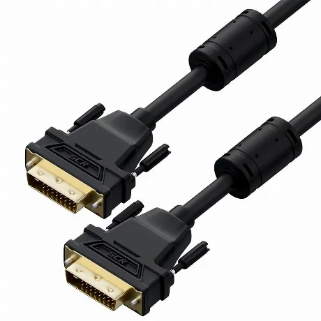 Кабель GreenConnect PROF 5.0m DVI-D, черный (GCR-54235)