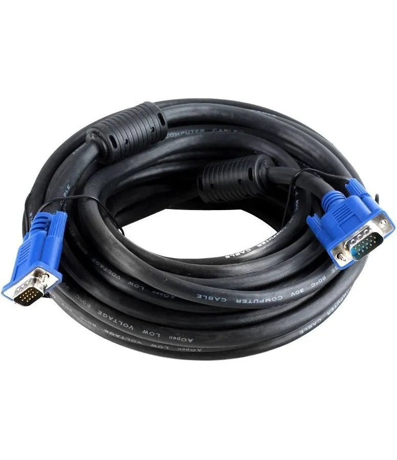Кабель Aopen SVGA (15M-15M) 10м (ACG341AD-10M)