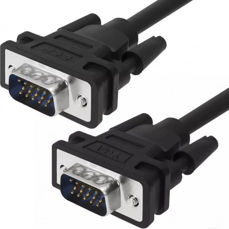 Кабель Greenconnect SVGA 3.0m чёрный (GCR-50563)