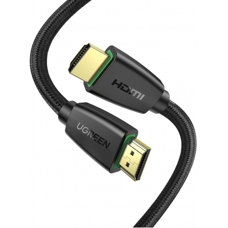 Кабель UGREEN HDMI Male-Male 4К/60Гц ,2м, цвет черный (40410) - фото 1