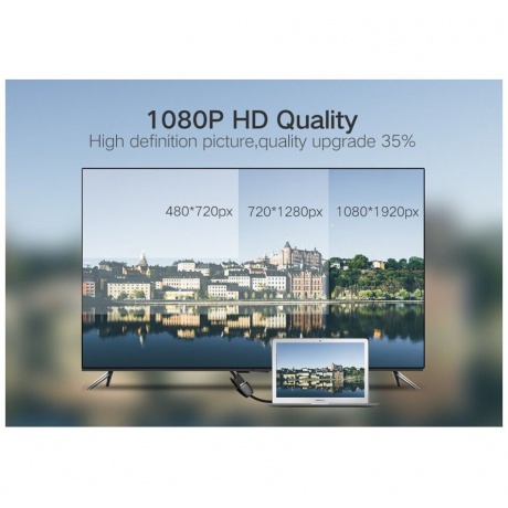 Коныертер UGREEN HDMI - VGA, 1080p (40253) - фото 9