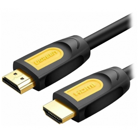 Кабель UGREEN HDMI 4K, цвет желтый/черный, 1 м (10115) - фото 1