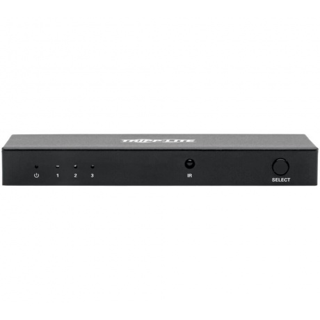 Сплиттер аудио-видео Tripplite B119-003-UHD 3xHDMI (f)-HDMI (f) 1м. феррит.кольца позол. контакты черный - фото 3