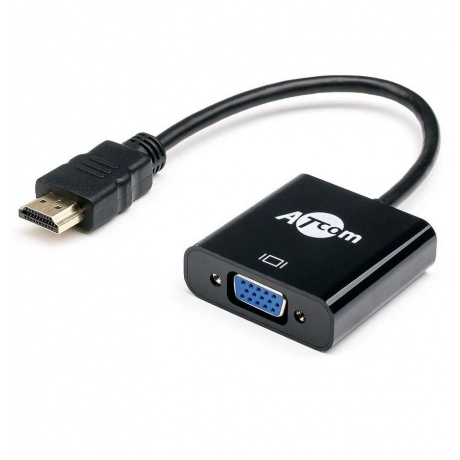 Адаптер ATcom HDMI - VGA 10cm АТ1013 - фото 1