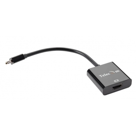 Адаптер Telecom Mini DisplayPort (M) -&gt; HDMI (F), 4K@60Hz, 0.15м, (TA6056) - фото 5