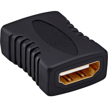 Адаптер аудио-видео Buro HDMI (f)/HDMI (f) черный (BHP-ADP-HDMI-1.4) - фото 2