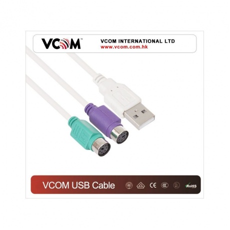 Кабель VCOM USB 2PS/2 (VUS7057) - фото 1