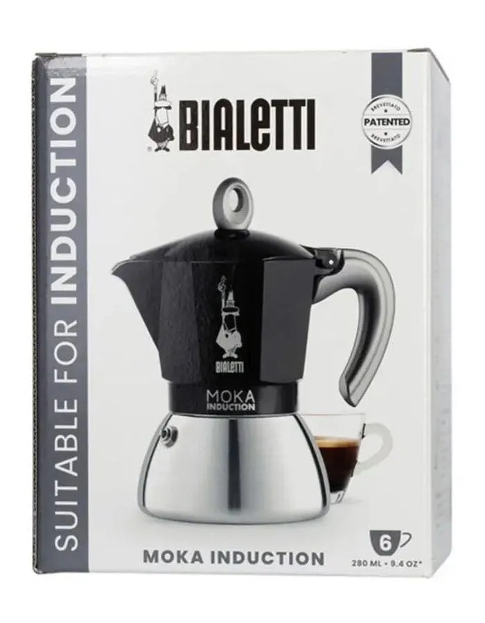 Кофеварка гейзерная Bialetti Moka Induzione (6 порций) черный - фото 5