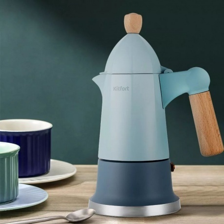 Кофеварка гейзерная Kitfort КТ-7153 - фото 8
