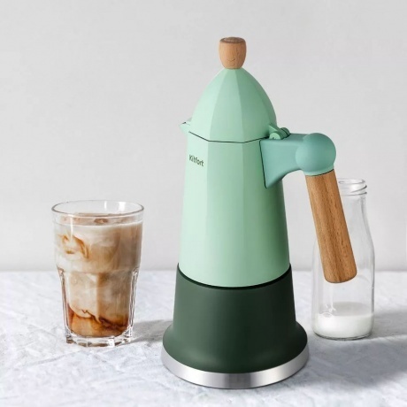 Кофеварка гейзерная Kitfort КТ-7154 - фото 2