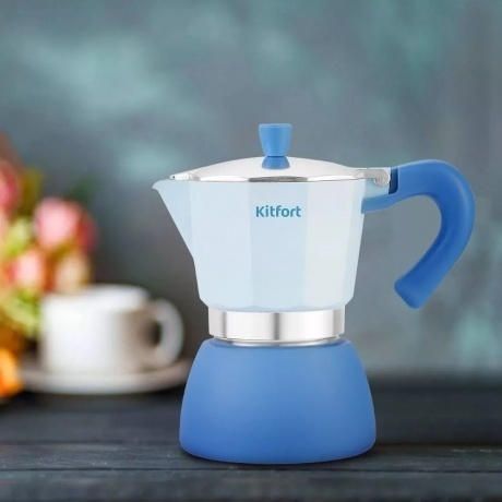 Кофеварка гейзерная Kitfort КТ-7151 - фото 2