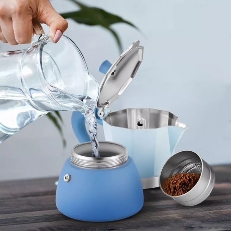 Кофеварка гейзерная Kitfort КТ-7151 - фото 4