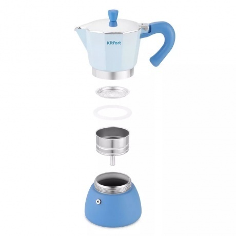 Кофеварка гейзерная Kitfort КТ-7151 - фото 7