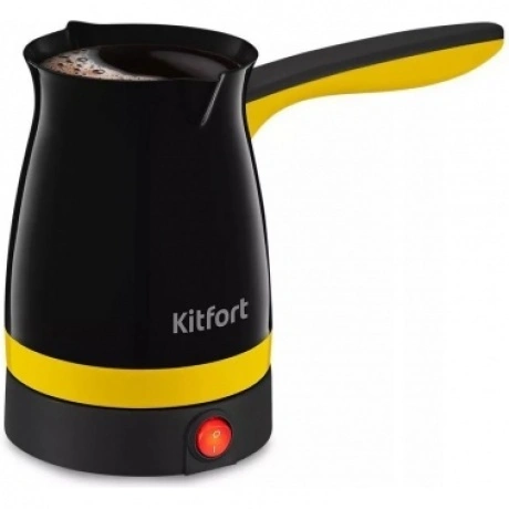 Электрическая турка Kitfort КТ-7183-3 черно-желтый