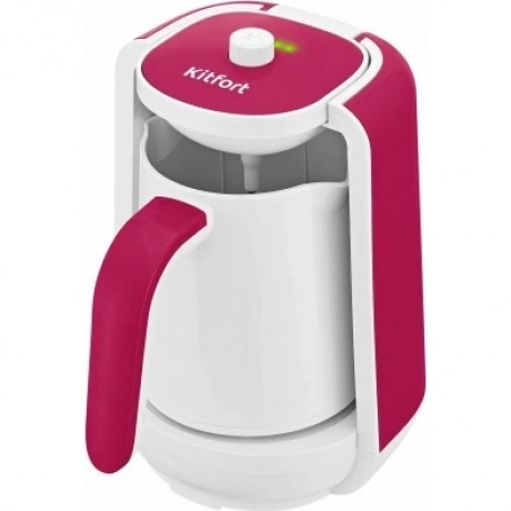 Электрическая турка Kitfort КТ-7135-1 бело-малиновый