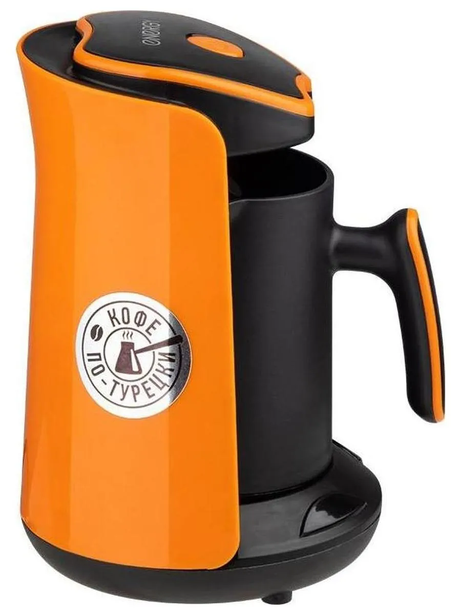 Турка электрическая Energy EN-251T (600 Вт), цвет черный - фото 1