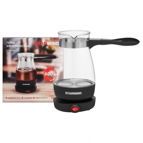 Кофеварка Электрическая турка Starwind STG6053 600Вт черный - фото 12