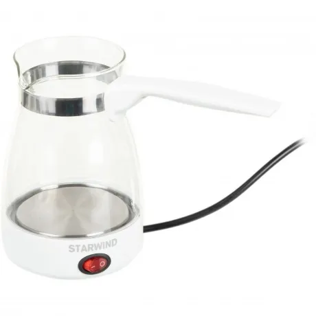Кофеварка Электрическая турка Starwind STG6050 600Вт белый