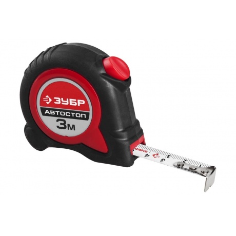 Рулетка с автостопом ЗУБР Автостоп 3м х 16мм