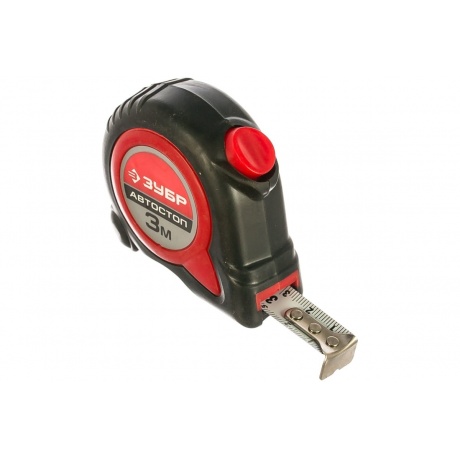 Рулетка с автостопом ЗУБР Автостоп 3м х 16мм - фото 3