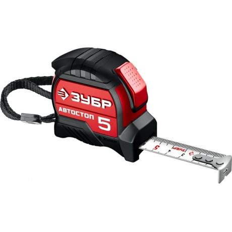 Рулетка с автостопом ЗУБР Автостоп 5м х 19мм - фото 2