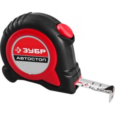 

Рулетка с автостопом ЗУБР Автостоп 5м х 25мм