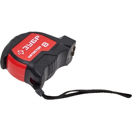 Рулетка с автостопом ЗУБР Автостоп 8м х 25мм - фото 2