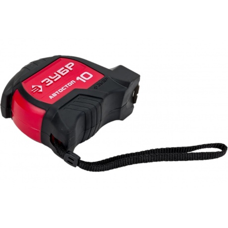 Рулетка с автостопом ЗУБР Автостоп 10м х 25мм - фото 4